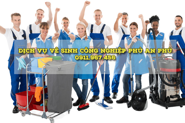 Dịch vụ vệ sinh công nghiệp Phú An Phú